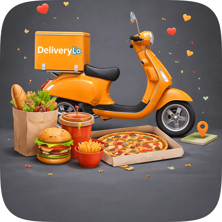 DeliveryLo customer app, rider flow, and live order tracking